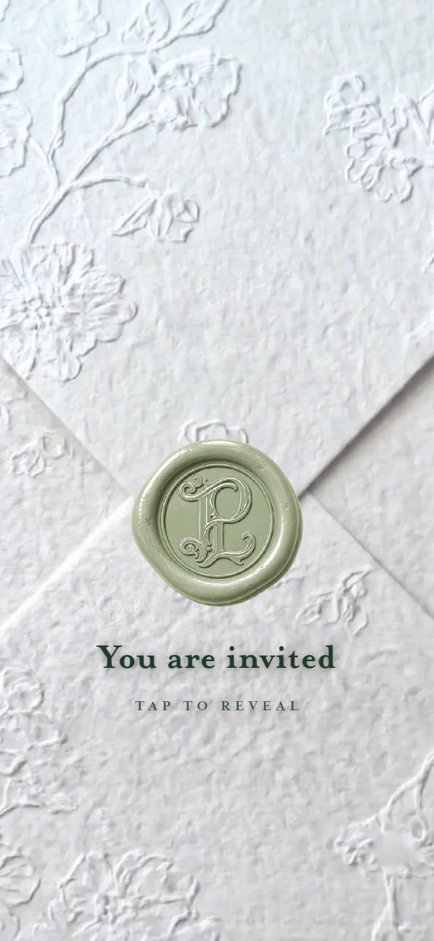 Cana baptism invitation invitation website template