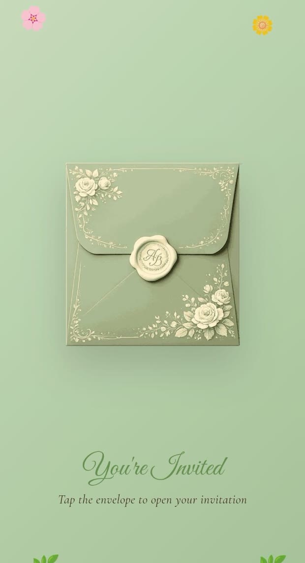 Kesariya engagement invitation invitation website template